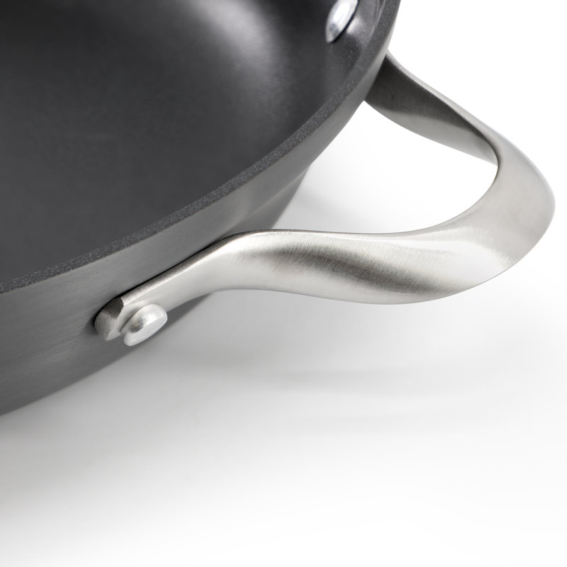 Calphalon Signature Hard-Anodized Aluminum Nonstick 12" Sauteuse Pan with Lid