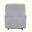 Fauteuil inclinable électrique en cuir avec mouvement