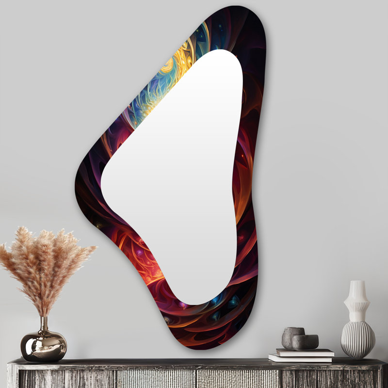 Bellicent Spiral Stairs Path - Miroir de forme unique Waves
