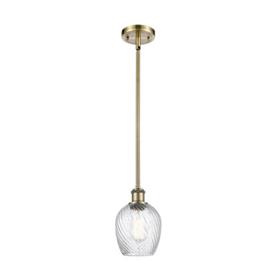 Luminaire suspendu en dome à 1 lumière