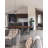 Borisav Counter Height Stool – Farmhouse Open Back with Padded Cushion, Wood Kitchen Chair (Set of 2)-149617310-170397104