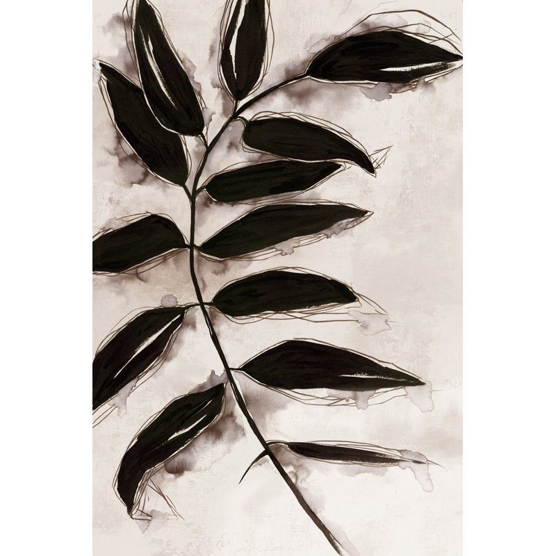 Feuilles II, H 18 po x l 12 po