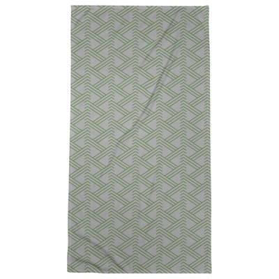 Serviette de plage zig zag classique