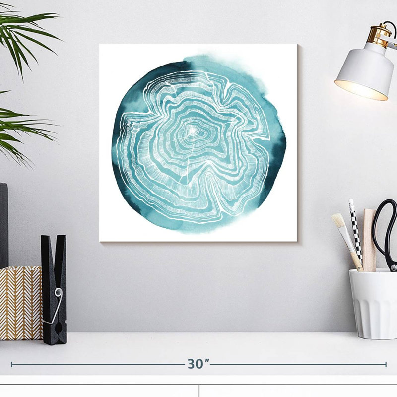 Avery Tree Ring Overlay II, 16" H x 16" W
