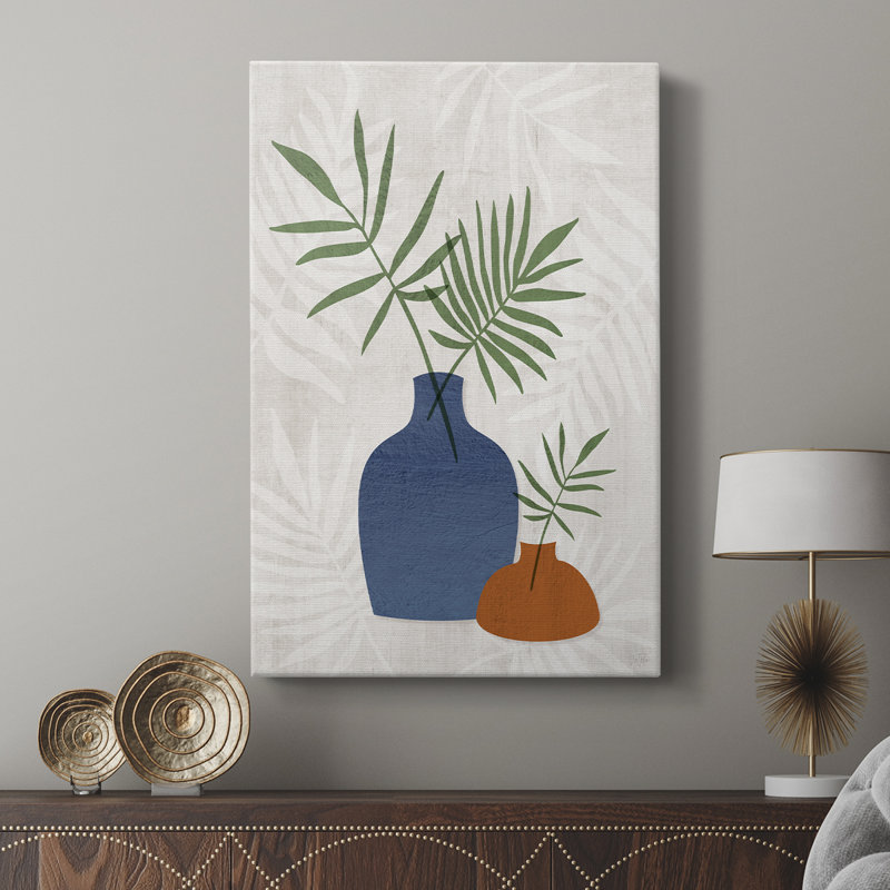 Palm Still Life I -Gallery Wrapped Cavas, 12" H x 8" W