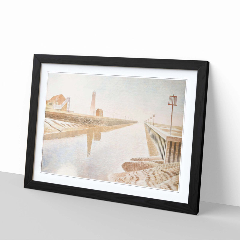 Eric Ravilious - Single Picture Frame Painting, Black