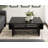 Torroba Rectangular Coffee Table with Storage Shelf-887133489