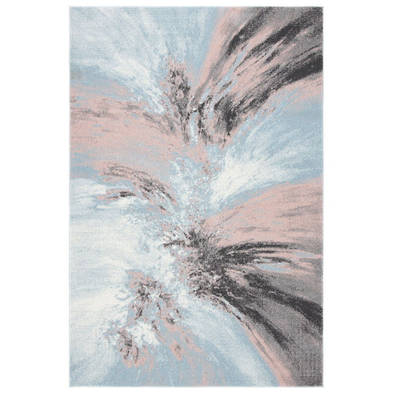 Donnovan Performance Abstract Rug, Rectangle 2'3" x 4'
