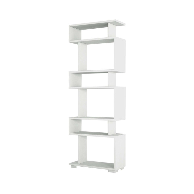 Myril 165cm H x 60cm W Bookcase, White