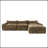 116'' Fully Compressed Sofa With High Density Foam-1606192388