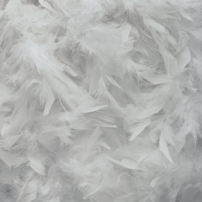 White Feathers - Wrapped Canvas Print