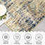 Abstract Machine Printed Area Rug-454695429-454695430