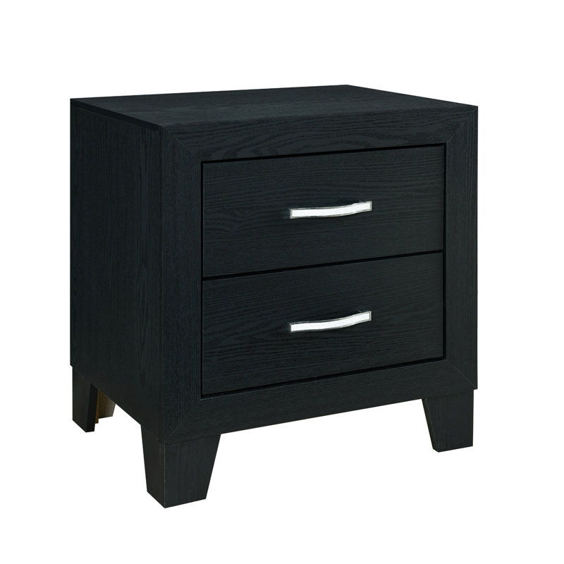 BLACK NIGHTSTAND