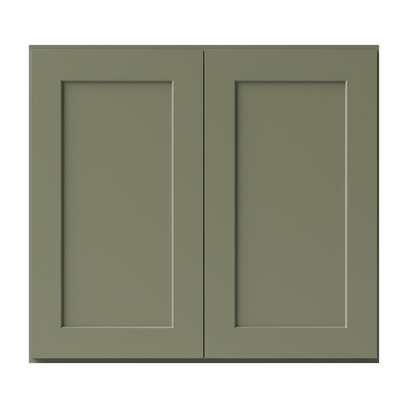 Armoire de four, Vert sauge, 33" W x 30" H x 24" D