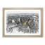Boston Massachusetts in Abstract - Picture Frame Graphic Art Print-55679374-55679370