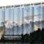 Rideau de douche avec 12 crochets Water Lake-394552905