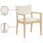 Vina Vegan Leather Dining Arm Chair-74330768-74330856