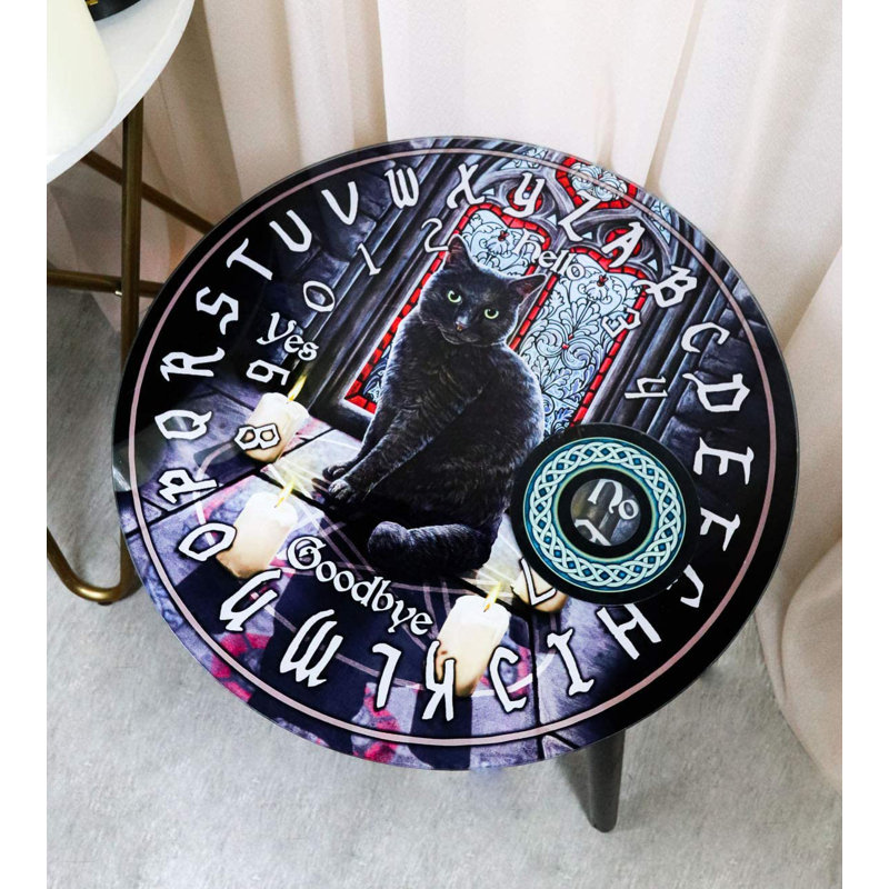 Jorcina Occultic Wicca Lisa Parker Cercle sacré Ouija Spirit Board avec ronde Planchette