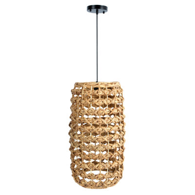Lustre long Becerril, naturel