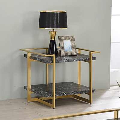 Madyson Sled End Table with Storage by Willa Arlo Interiors