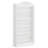 Five Tier Freestanding Bookcase with Relief Pattern for Organized Home Storage Display
