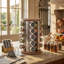 360° Rotating Spice Rack with 20 Jars for Kitchen