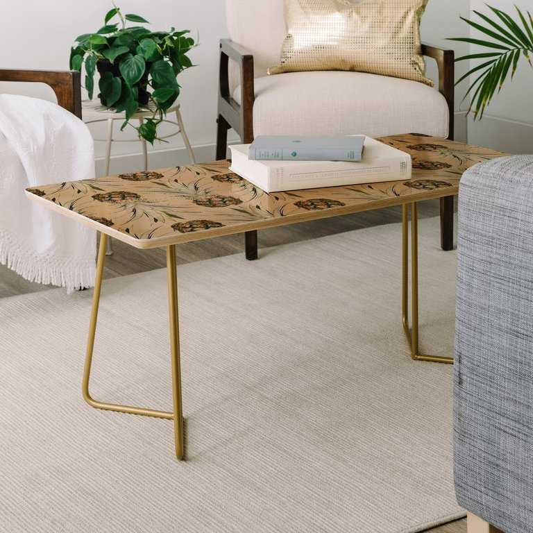 Table basse Pineapple Jungle Earthy