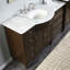 Davian Single Bathroom Vanity with Marble Top-33584383