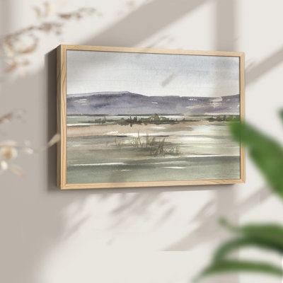 «Mute Marsh II», reproduction encadrée