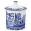 Spode Blue Italian Storage Jar 7.5"