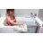Ella Petite 28"x52" Acrylic Air and Hydro Massage and Heated Seat Walk-In Bathtub with Left Inward Swing Door, 5 Piece Fast Fill Faucet, 2" Dual Drain-93546414