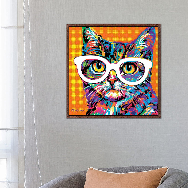Pumpkin 1 Piece Wall Art on Canvas, 66.04 cm H x 66.04 cm W, Classic Brown Wood Framed