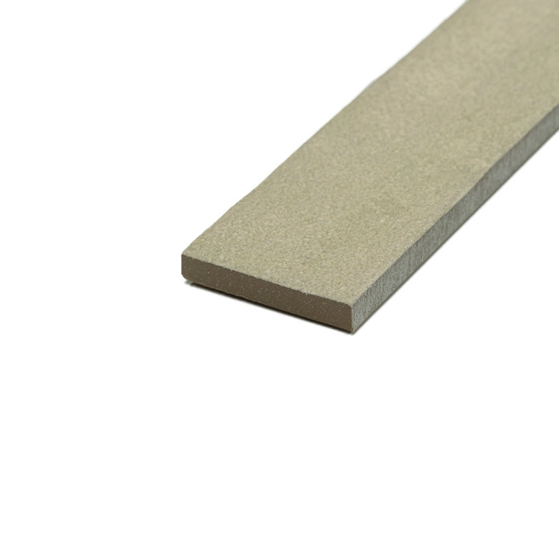 Carreau de mur en porcelaine mat Zellige 2 po x 18 po Arenosa, Grège beige