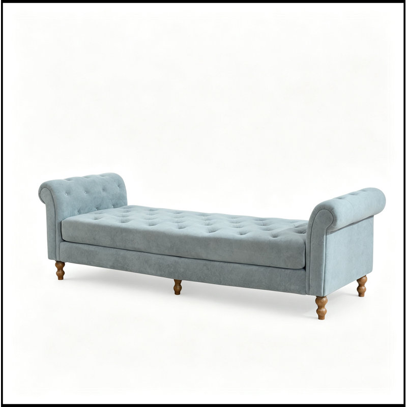 Fauteuil Stéphanie en chenille avec 2 coussins cylindriques et accoudoirs, Grey