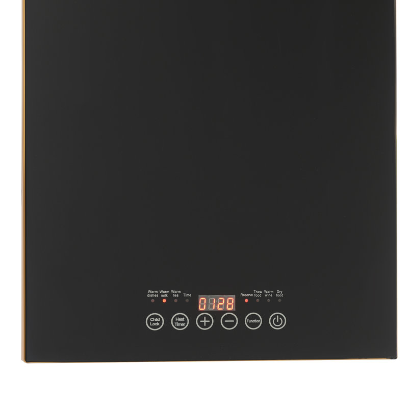Plaque chauffante électrique 400W avec affichage intelligent