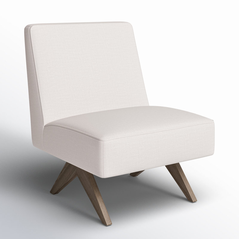 Chaise d'appoint de 24,5 po de largeur, Blanchies