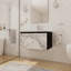 30'' Floating Wall-Mounted Bathroom Vanity With Ceramics Sink & Soft-Close Cabinet Door