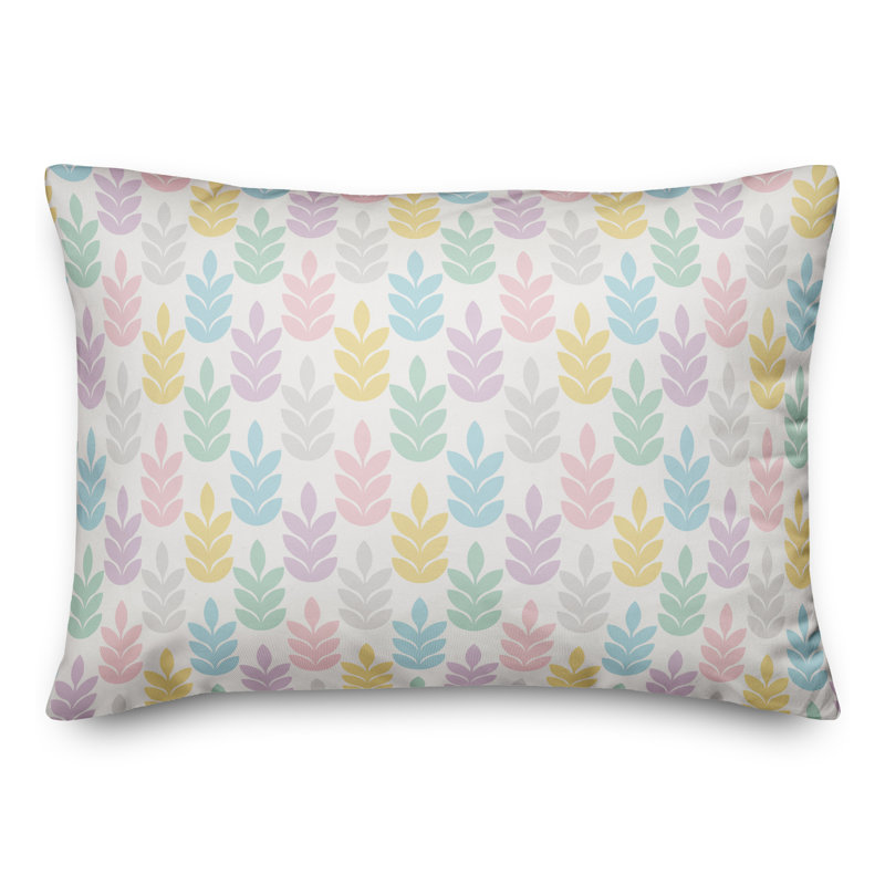 Pastel Rectangular Pillow Cover & Insert