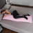 Lavish Home Memory Foam Body Pillow- for Side Sleepers, Back Pain, Pregnant Women, Aching Legs and Knees, Hypoallergenic Zippered Protector-1302880889