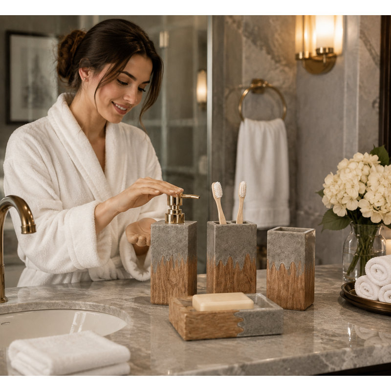 Bathroom Accessories Set