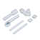 Supply Line and Valve Cover Straight Grid Drain Kit