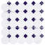 Carreau de mosaïque en porcelaine 11-1 / 2 "x 11-1 / 2" Metropolis Octagon-2051313414