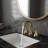 3 Hole Bathroom Sink Faucet with Pop Up Drain and 2 Handles-120650293