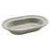 Staub Ceramic Dinnerware 10-Inch Oval Serving Dish - White Truffle
