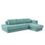 Boneless L-shaped Modular Sectional Sofa Corner Sofa Couch with Double Layer Cushions for Living Room-1362749050