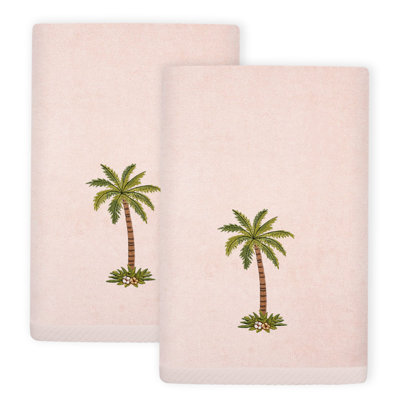  2 Piece Turkish Cotton Fingertip Towel Set