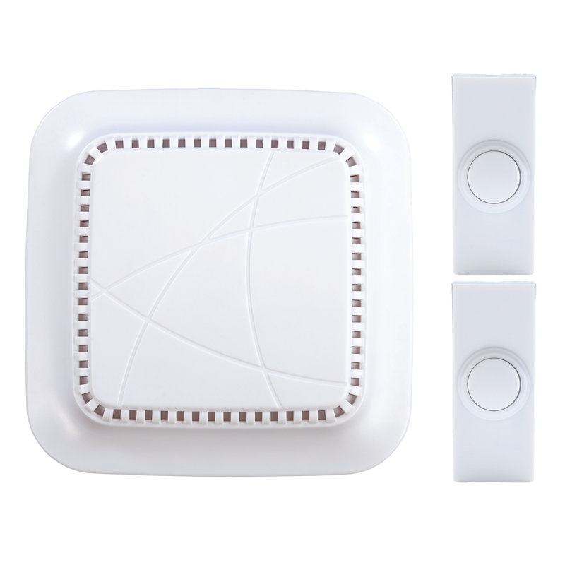 White Wireless Doorbell Kit