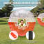 Boule gonflable de 5 pi / 1,5 m PVC Sumo Zorb de couleur rouge VEVOR