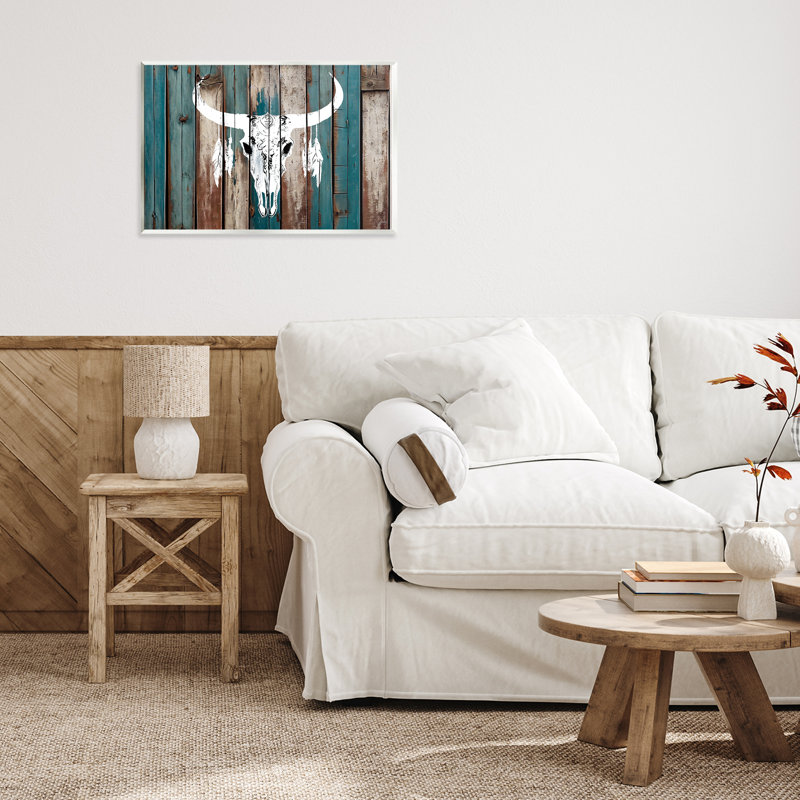 Plaque murale Rustic Weathered Guardian, design par Titan Turner, H 10 po x l 15 po