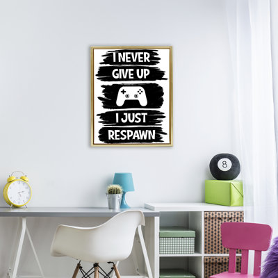 Cadre flottant Never Living Up, respawn, design par Marcus Prime